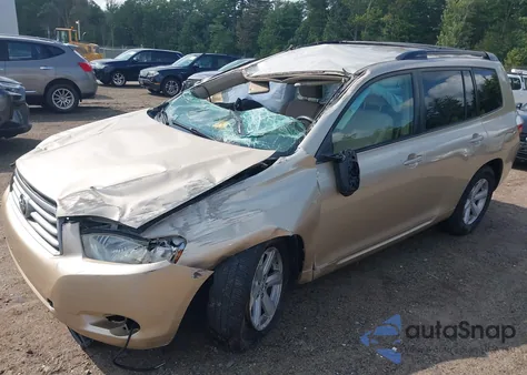 2010 Toyota Highlander Base V6 z USA, uszkodzony, nr VIN JTEBK3EH7A2161451